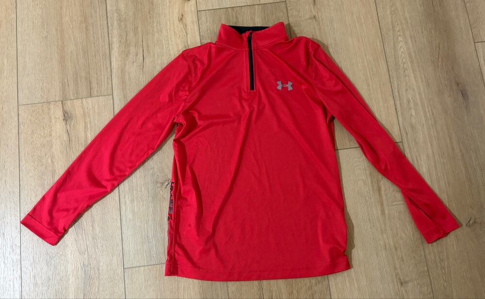 Under Armour Boys Quarter Zip Pullover Youth L